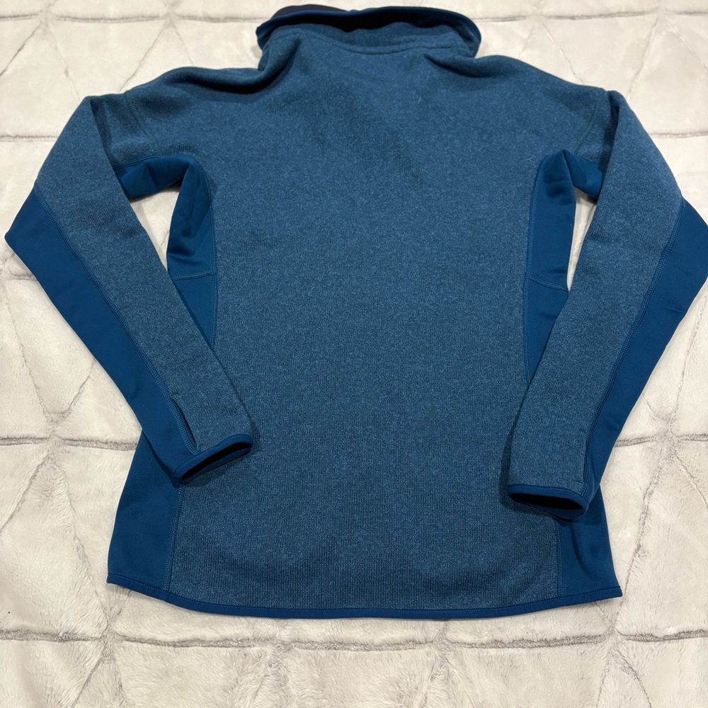 Patagonia Women’s Small Performance Better Sweater Hoody Blue Full Zip Outdoor - Picture 8 of 8